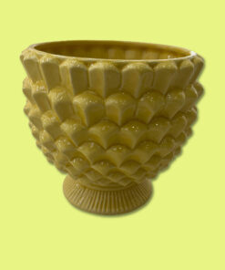 Keramikobjekt "Pinie S"in Farbton Elfenbein