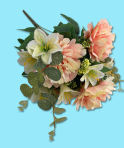 Kunstblumenstrauß "Pfingstrose"