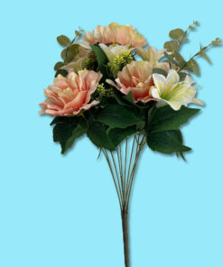 Alternative view of Kunstblumenstrauß "Pfingstrose"